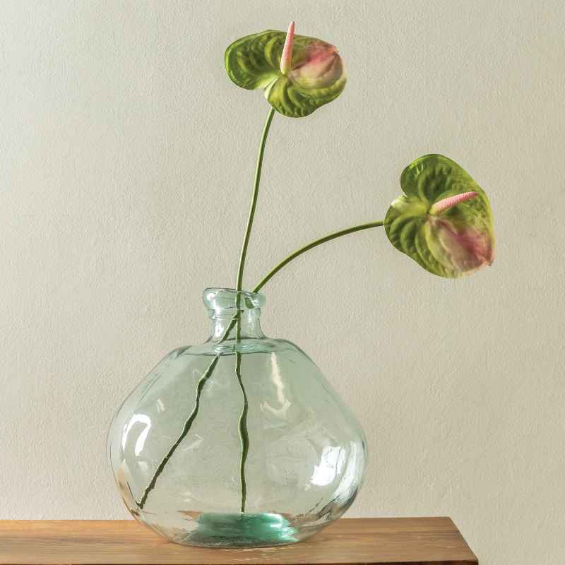 Set of 2 Artificial Anthurium Spray - Green